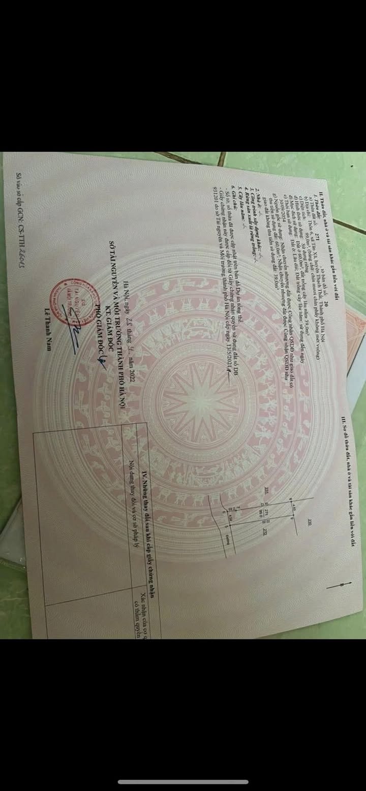 Đất thổ cư 99m² tại thôn 6 Tân Xã, giá chỉ 3.267 tỷ - Đầu tư sinh lời tốt!