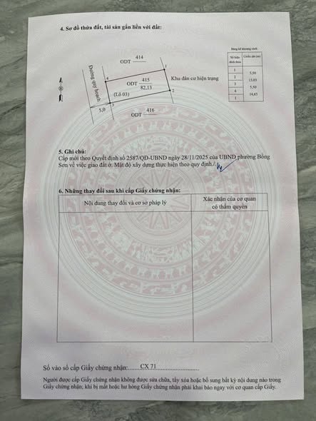 Đất nền Liêm Bình, Bồng Sơn 82.5m² giá 700 triệu - Sổ đỏ chính chủ, đầu tư sinh lời!