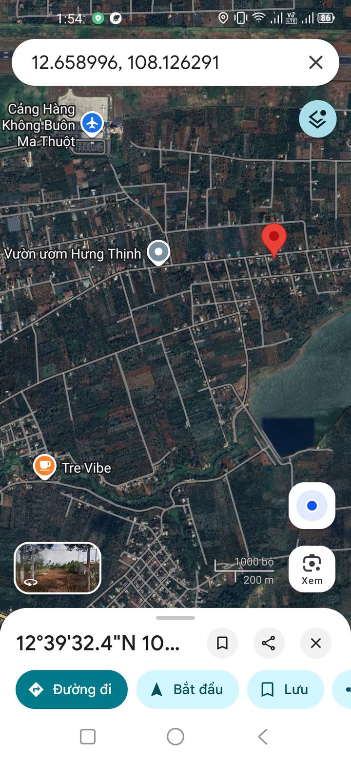 Đất mặt hẻm 171 Nguyễn Thái Bình, Hoà Thắng, 1166m² - Đầu tư sinh lời lý tưởng!