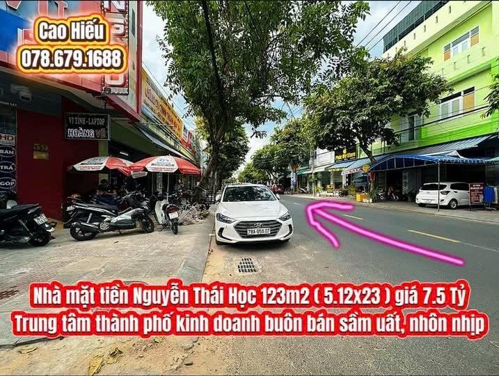 Nhà mặt tiền Nguyễn Thái Học Tuy Hòa 123m² giá 7.5 tỷ - Kinh doanh sầm uất!