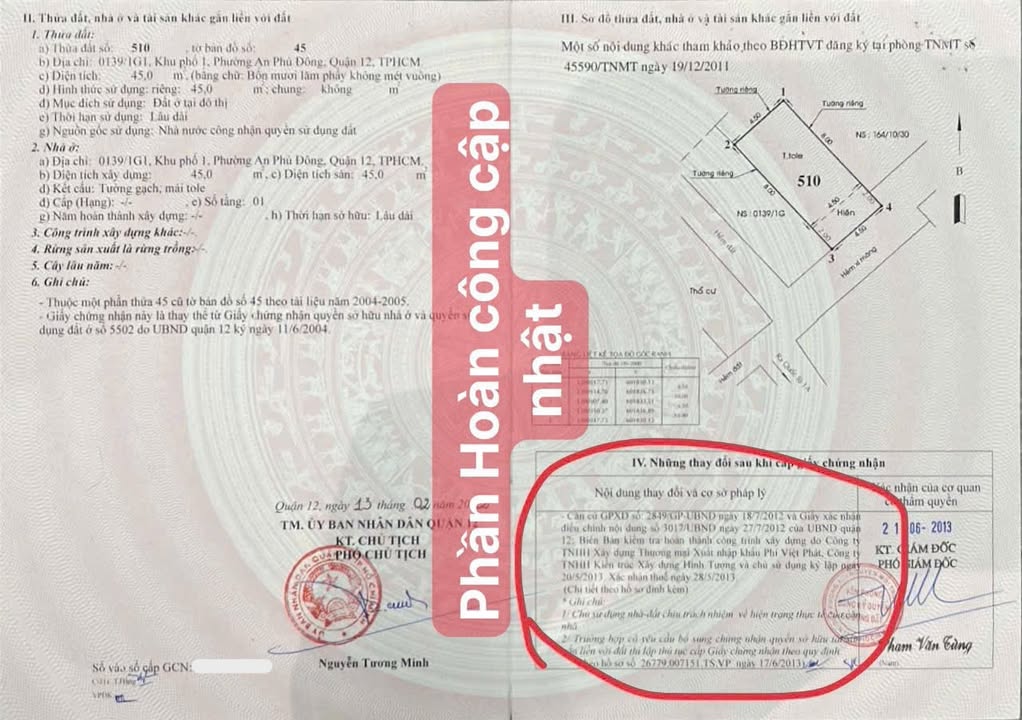 Nhà phố Nguyễn Oanh quận 12 - 160m² giá 4.57 tỷ - Sổ hồng đầy đủ, giao dịch nhanh!