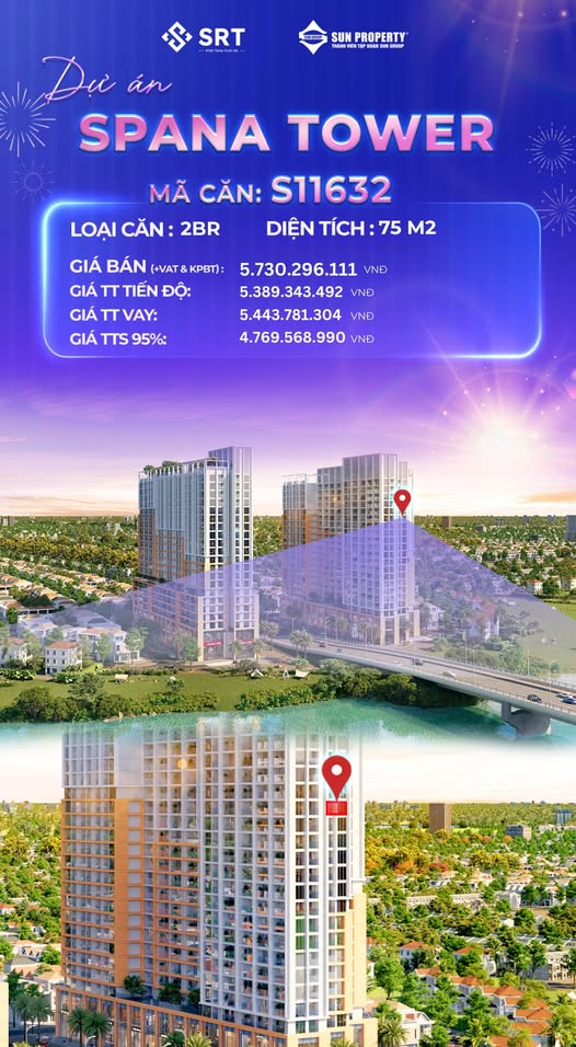 Căn hộ Hòa Xuân Đà Nẵng 72m² giá 5.4 tỷ - Căn góc view sông tuyệt đẹp!