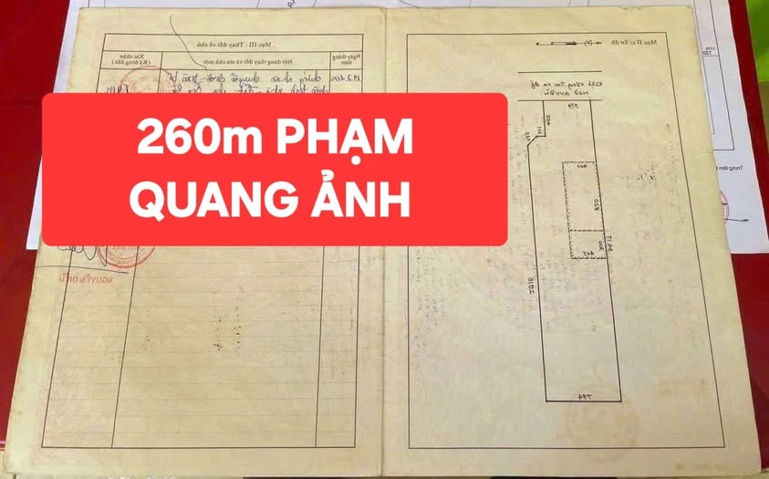 Đất nền đường Phạm Quang Ảnh, Sơn Trà, Đà Nẵng 260m² giá 23 tỷ - Cơ hội đầu tư tuyệt vời!