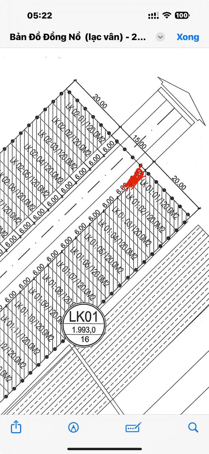 Đất nền Lạc Vân, Nho Quan 120m² giá 1 tỷ - Gần đường 477 thuận tiện giao thông!