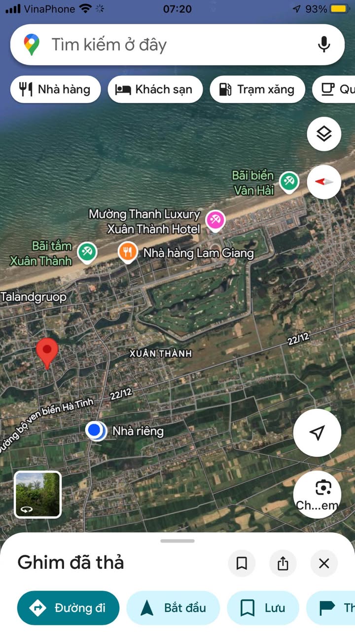 Đất thổ cư Xuân Thành Nghi Xuân 114m² giá chỉ 900 triệu - Sổ đỏ chính chủ!