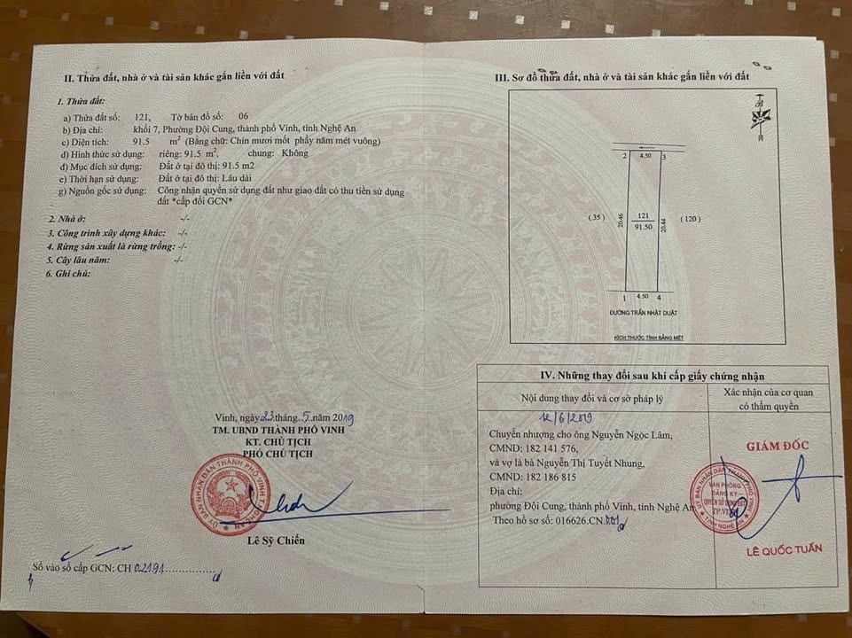 Nhà mặt đường Trần Nhật Duật, phường Thành Vinh 91.5m² giá 7 tỷ - Kinh doanh sầm uất!