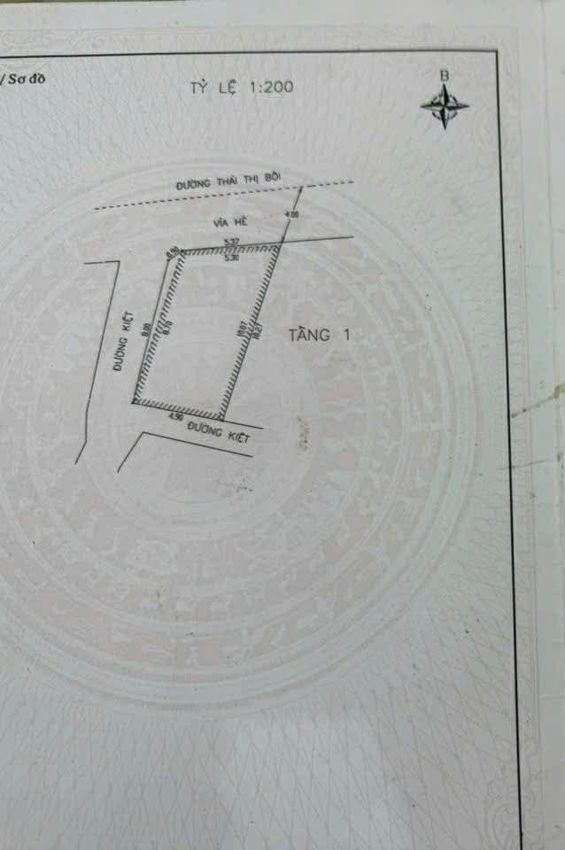 Đất mặt tiền Thái Thị Bôi 50m² chỉ 6.5 tỷ - Cơ hội đầu tư hấp dẫn!