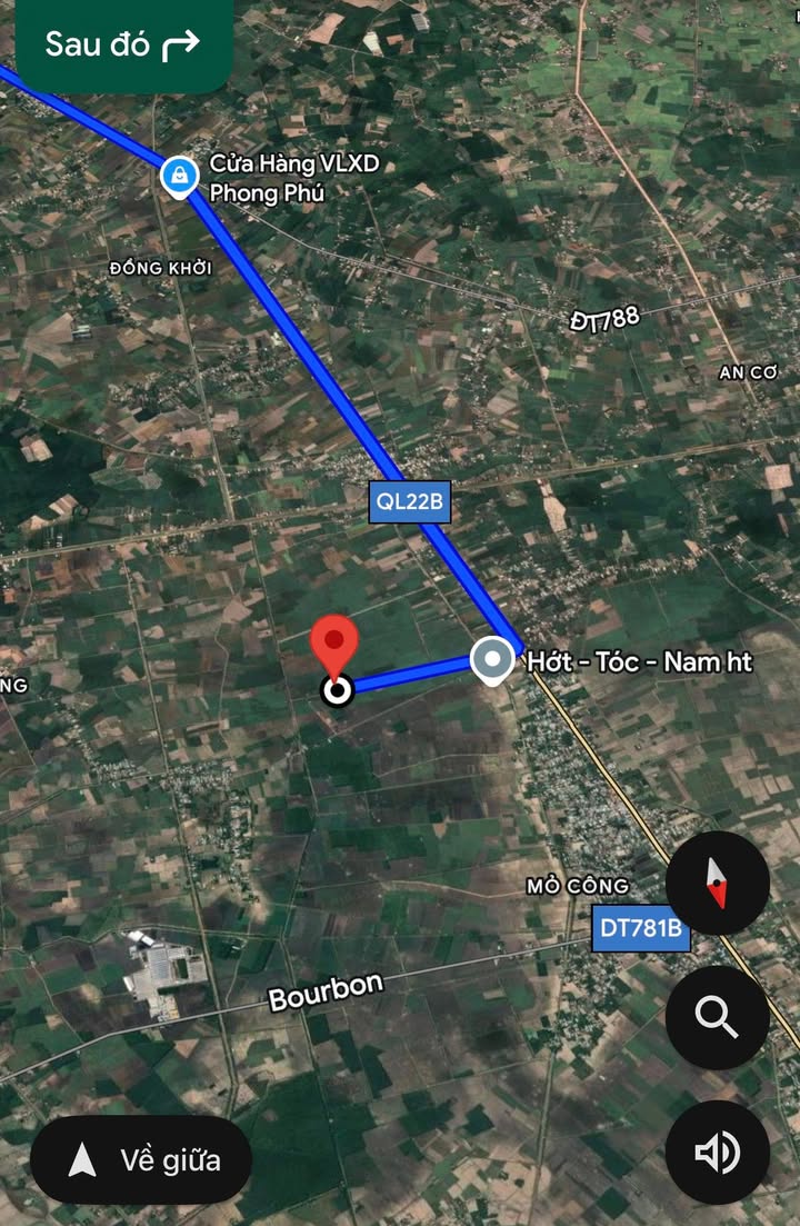 Đất nông nghiệp 17.000m² tại Trà Vong, Tân Biên - Giá 2.2 tỷ, gần QL 22B!