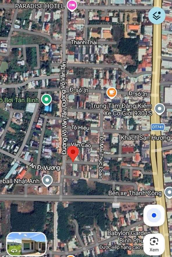 Đất TDC Tân Bình Đồng Xoài 127m² - Gần hồ bơi Tân Bình, Giá tốt thương lượng!