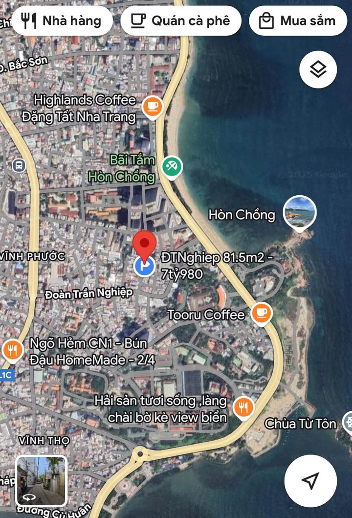 Nhà cấp 4 hẻm Đoàn Trần Nghiệp Bắc Nha Trang 103m² giá 7.98 tỷ - Đầu tư sinh lời tại khu vực du lịch!