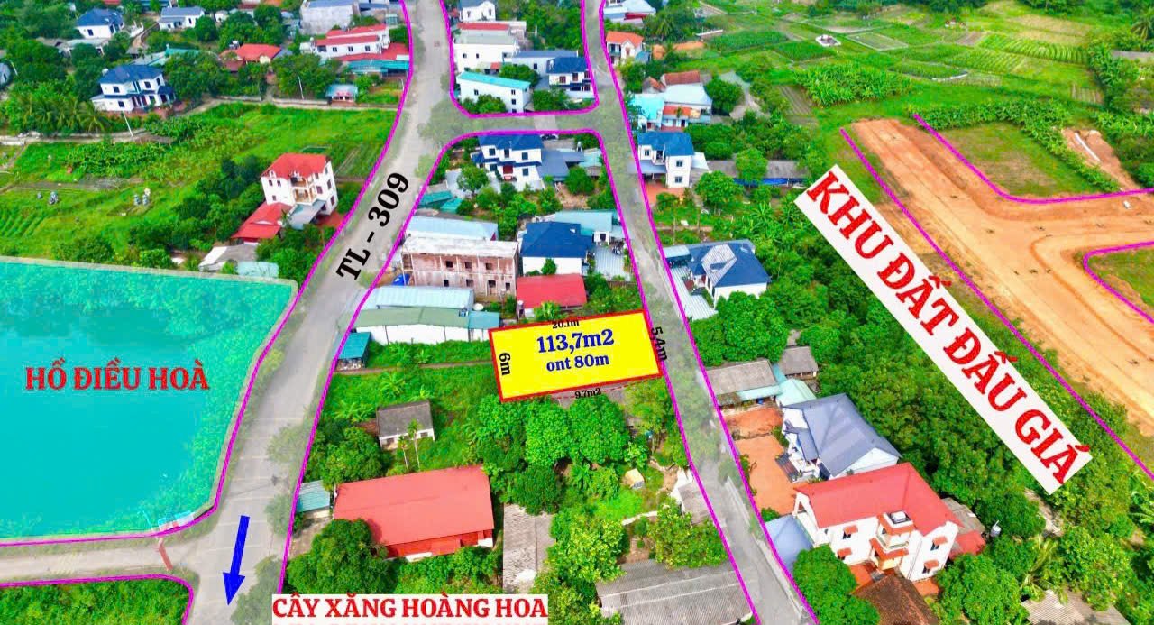 Đất nền Hoàng Hoa, Tam Dương 113m² giá 900 triệu - Cơ hội đầu tư hấp dẫn!