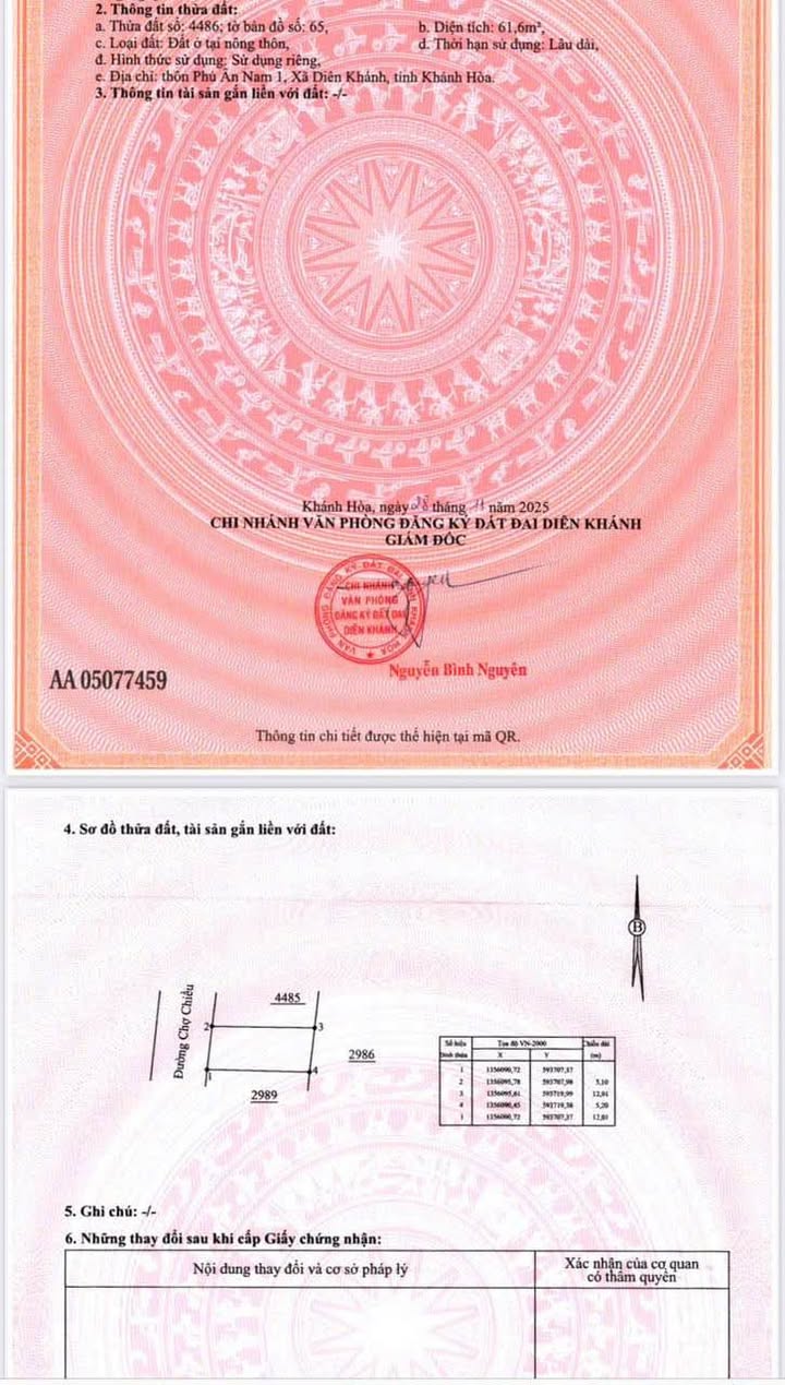 FrontHouse Diên An 61.6m² giá 1.75 tỷ - Mặt tiền kinh doanh lý tưởng!