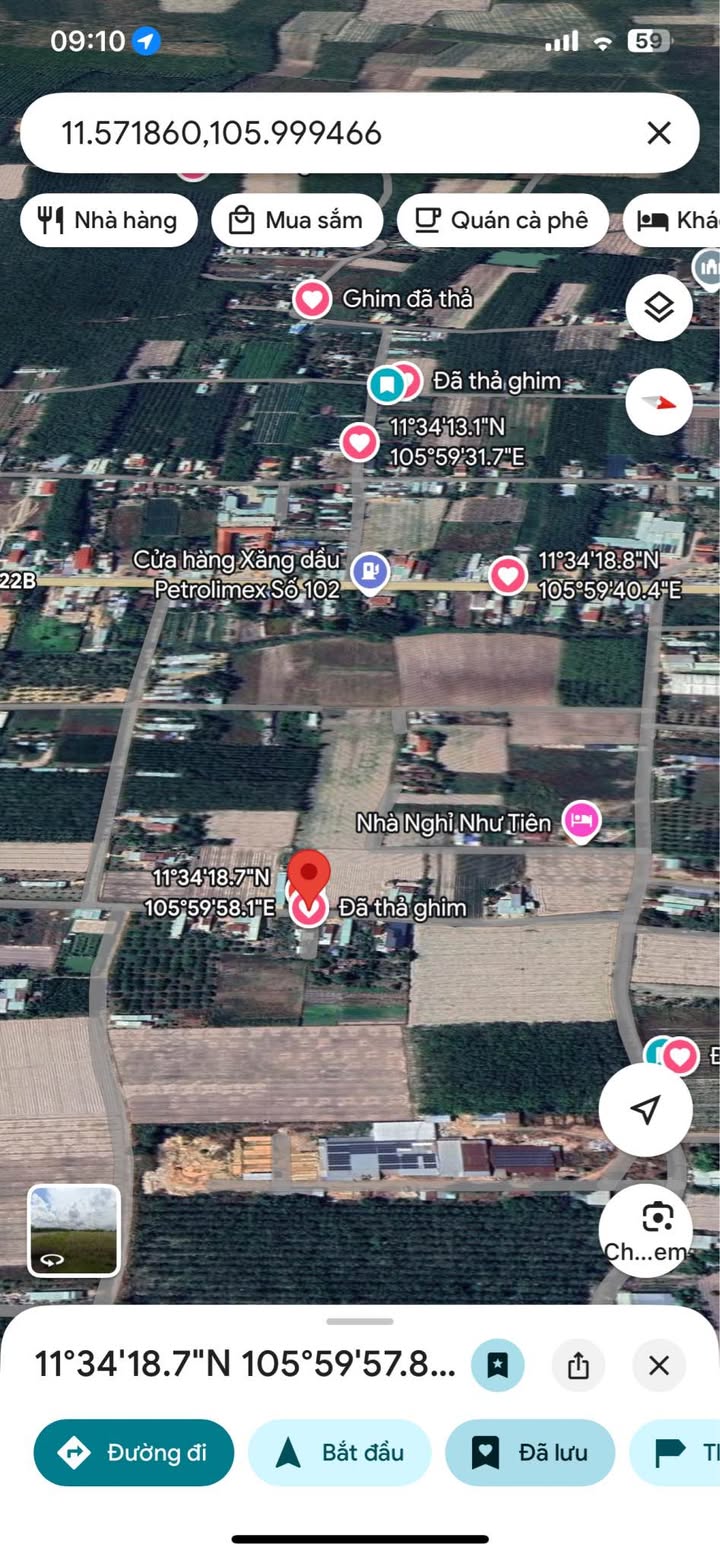 Đất nền Thạnh Tây Tân Biên 1140m² giá 55 triệu - Đầu tư sinh lời ngay!