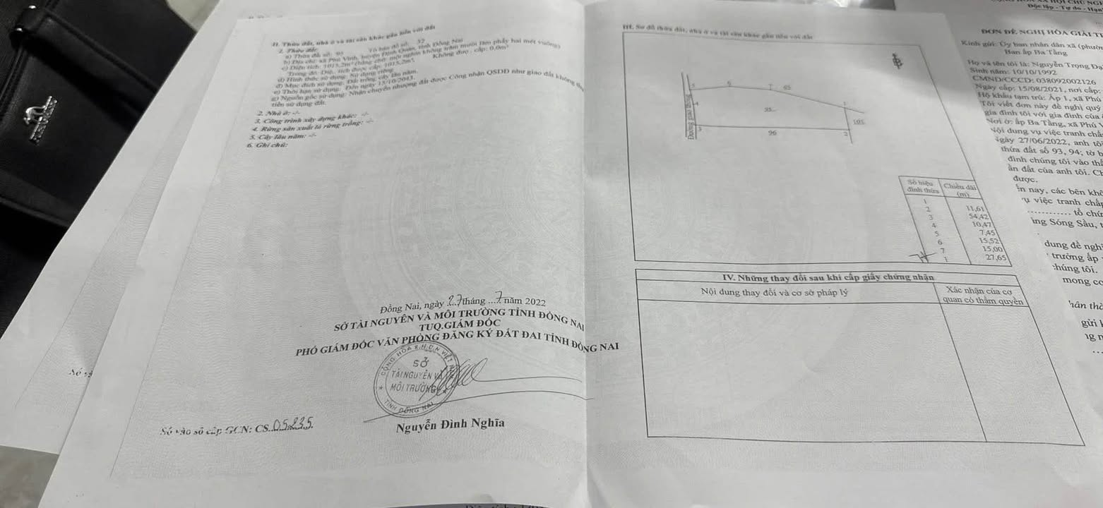 Đất nền 1 sào Phú Vinh, Định Quán 3600m² giá chỉ 300 triệu - Cơ hội đầu tư hấp dẫn!