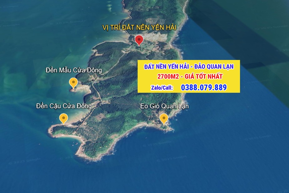 Đất nền Đảo Minh Châu Vân Đồn 2700m² giá thỏa thuận - Tiềm năng đầu tư sinh lời!