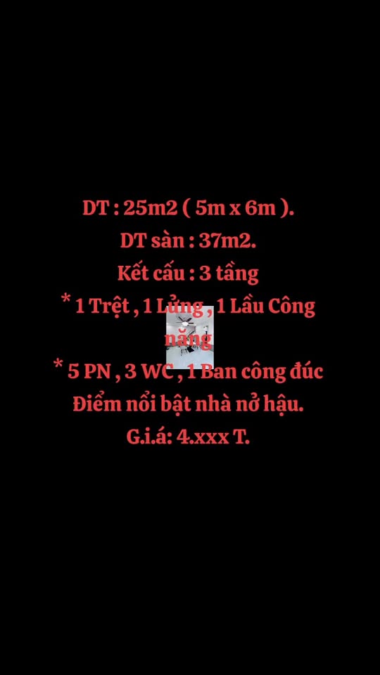 Nhà 3 tầng Phú Định, Quận 8 - 37m² giá 4.38 tỷ - Dọn vào ở ngay!