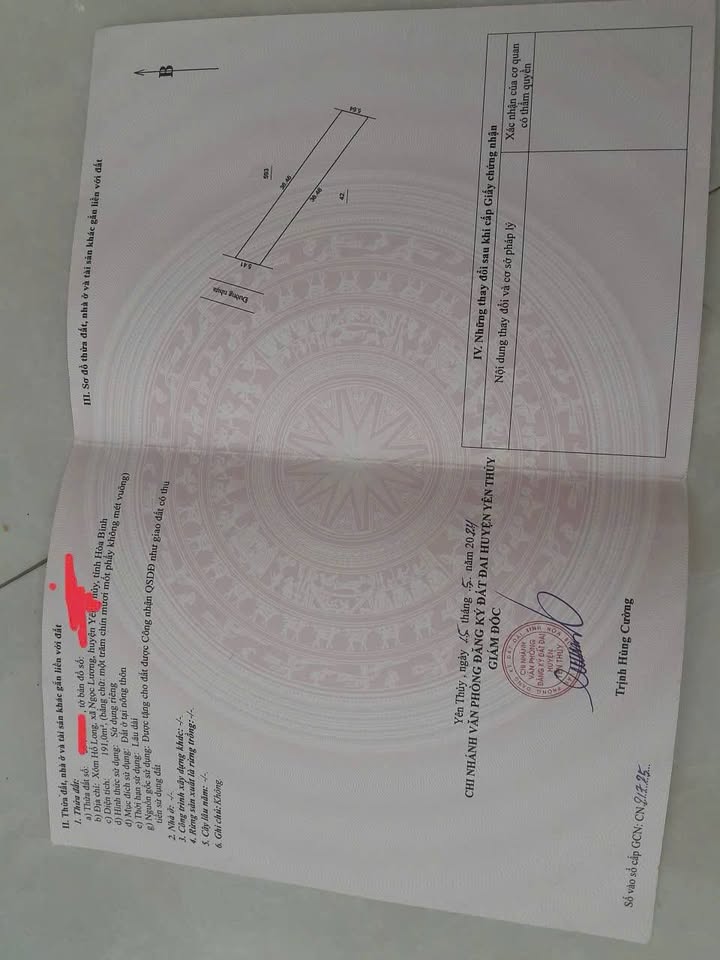 Đất nền xóm Hổ Long, Ngọc Lương, Yên Thủy - 190m² chỉ 500 triệu - Đầu tư sinh lời ngay!