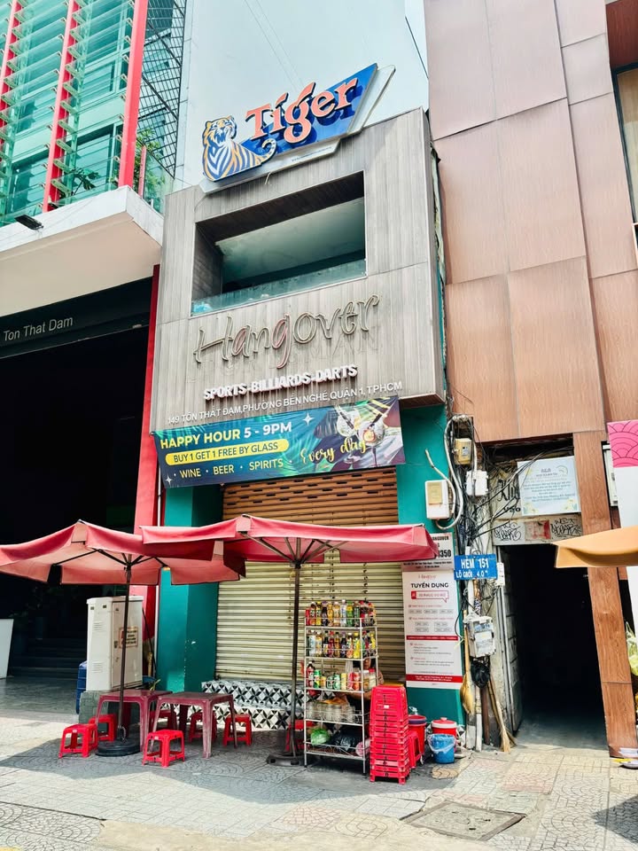 Mặt bằng cho thuê đường Tôn Thất Đạm, Quận 1 - Diện tích 135m², giá thỏa thuận