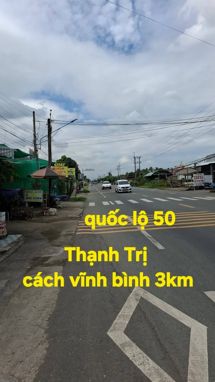 Nhà mặt tiền Quốc lộ 50, Gò Công Tây, 143m² giá 1.8 tỷ - Đầu tư sinh lời ngay!