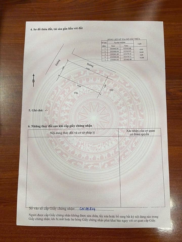 Đất nền lô góc 2 mặt tiền Yên Lịch - Dân Tiến 87m² giá 4 tỷ - Đầu tư sinh lời ngay!