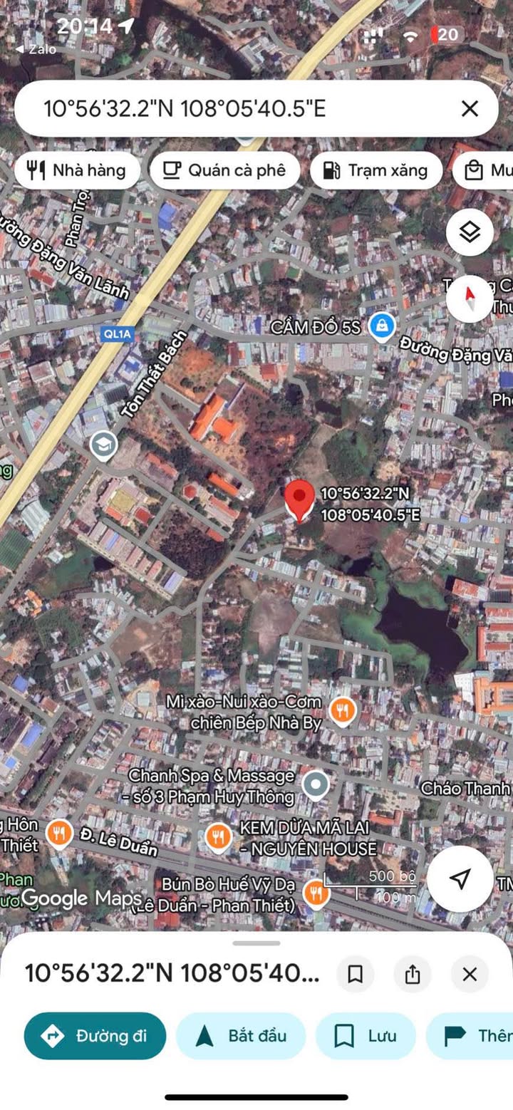 Đất thổ cư 100m² tại Phú Tài - Phan Thiết giá 1.25 tỷ - Đầu tư sinh lời ngay!