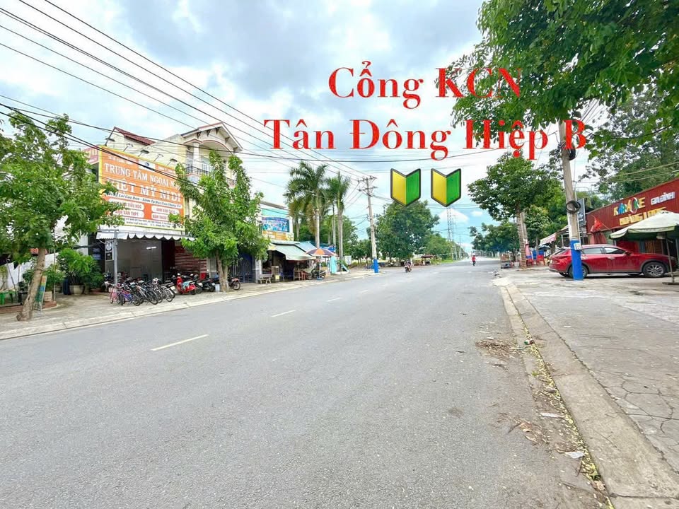 Lô đất mặt tiền Huỳnh Thị Tươi, Dĩ An 100m² giá 6 tỷ - Kinh doanh sầm uất!