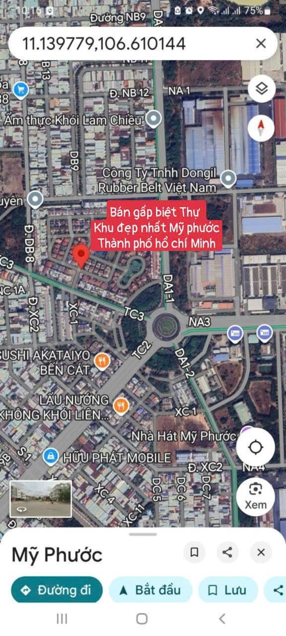 Biệt thự đơn lập Ruby Land Bến Cát 300m² giá 7 tỷ - Đầu tư sinh lời cao!