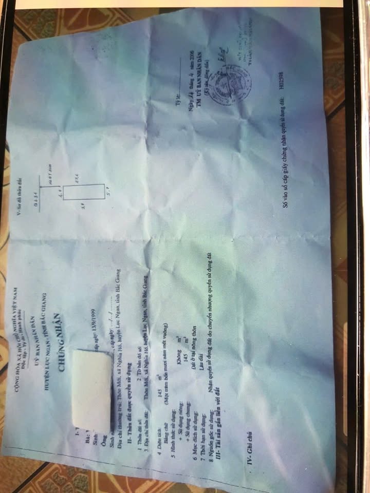 Đất nền 145m² tại trục QL 31, phường Chũ, Tân Yên - Cơ hội đầu tư hấp dẫn