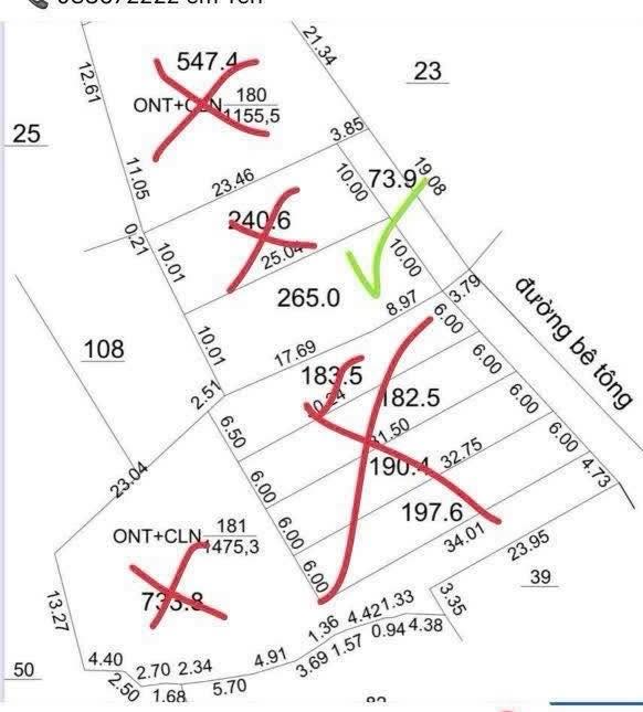 Đất thổ cư 260m² tại Chu Điện, Lục Nam - Cơ hội đầu tư hiếm có!