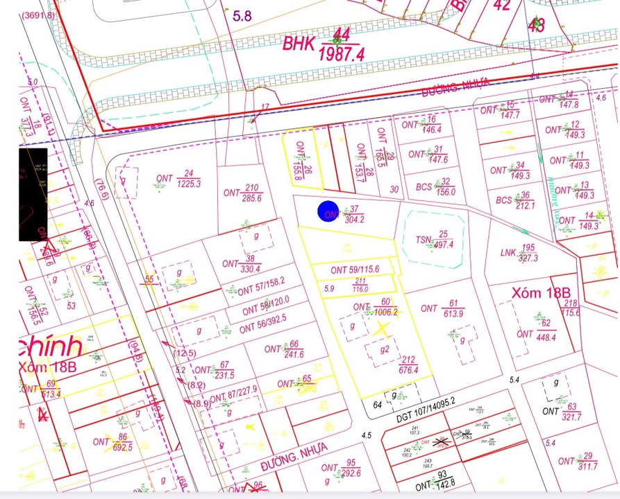 Đất nền Nam Liên, Nghi Liên 304m² giá 5.6 tỷ - Đất ở 100%, gần sân bay!