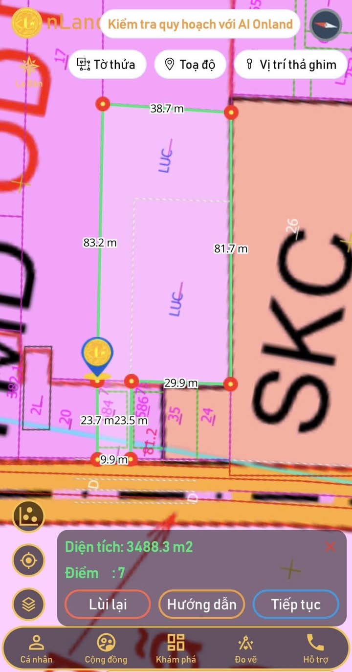 Đất mặt tiền Phạm Ngũ Lão, TP Trà Vinh 3500m² - Kinh doanh thuận lợi, giá thỏa thuận!