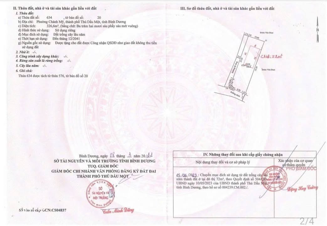 Đất nền góc Chợ Chánh Mỹ Thủ Dầu Một 330m² giá 5 tỷ - Thương lượng ngay!