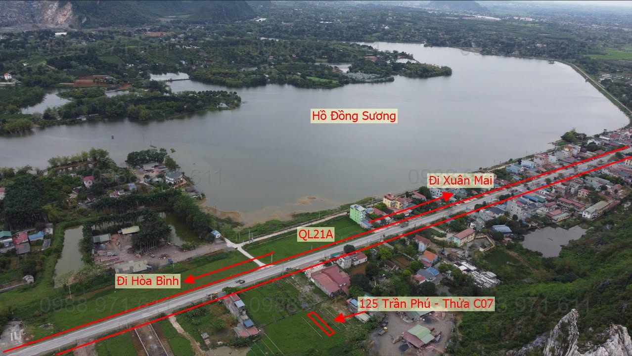 Lô đất đấu giá tại Trần Phú, Chương Mỹ, 125m² chỉ 1 tỷ - Đường ô tô tránh nhau!