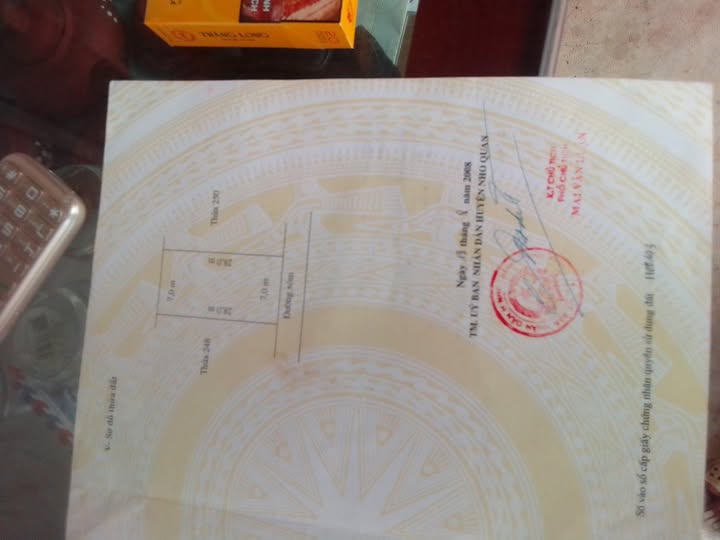 Đất nền thổ cư tại Nho Quan, Ninh Bình 189m² - Giá thỏa thuận hấp dẫn!