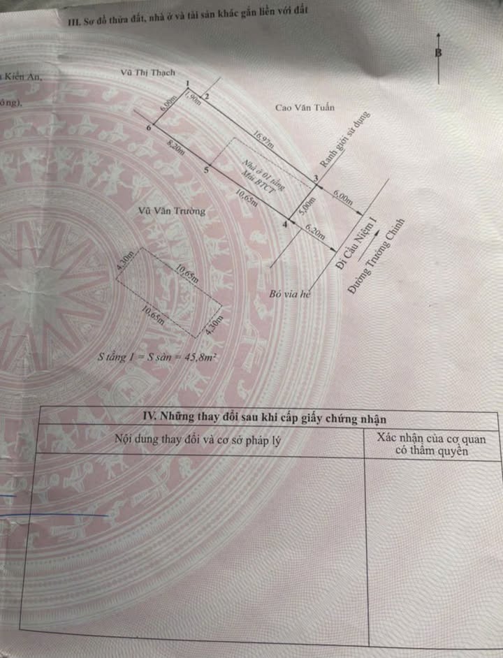 Đất tặng kèm nhà tại Lãm Hà, Kiến An, Hải Phòng 105m² giá 12 tỷ - Sổ đỏ chính chủ!