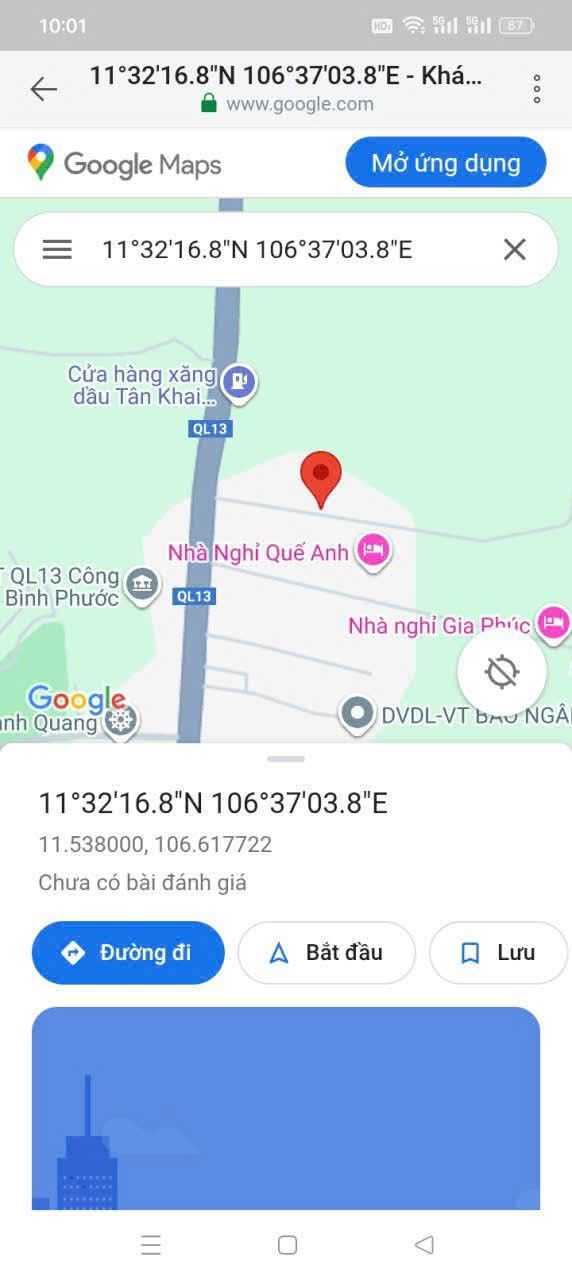 Đất nền đường PE tông, Hớn Quản 470m² giá 980 triệu - Đầu tư sinh lời ngay!