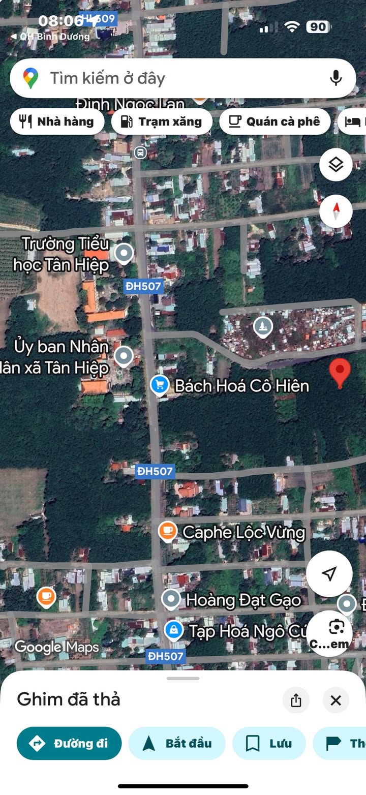 Đất nền Tân Hiệp - Phú Giáo 250m² giá chỉ 400 triệu - Đầu tư sinh lời ngay!