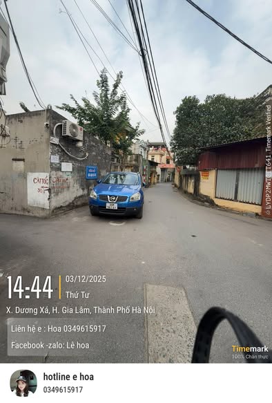 Đất nền Dương Xá, Gia Lâm 42m² giá chỉ 2.8 tỷ - Sổ đỏ chính chủ sẵn sàng giao dịch!