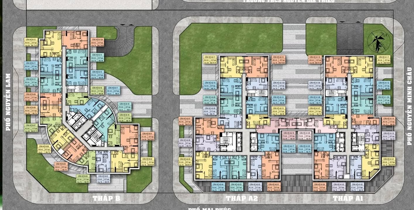 Căn hộ Ruby Riverside Long Biên 49m² giá thỏa thuận - Thiết kế tối ưu cho cả ở và cho thuê!