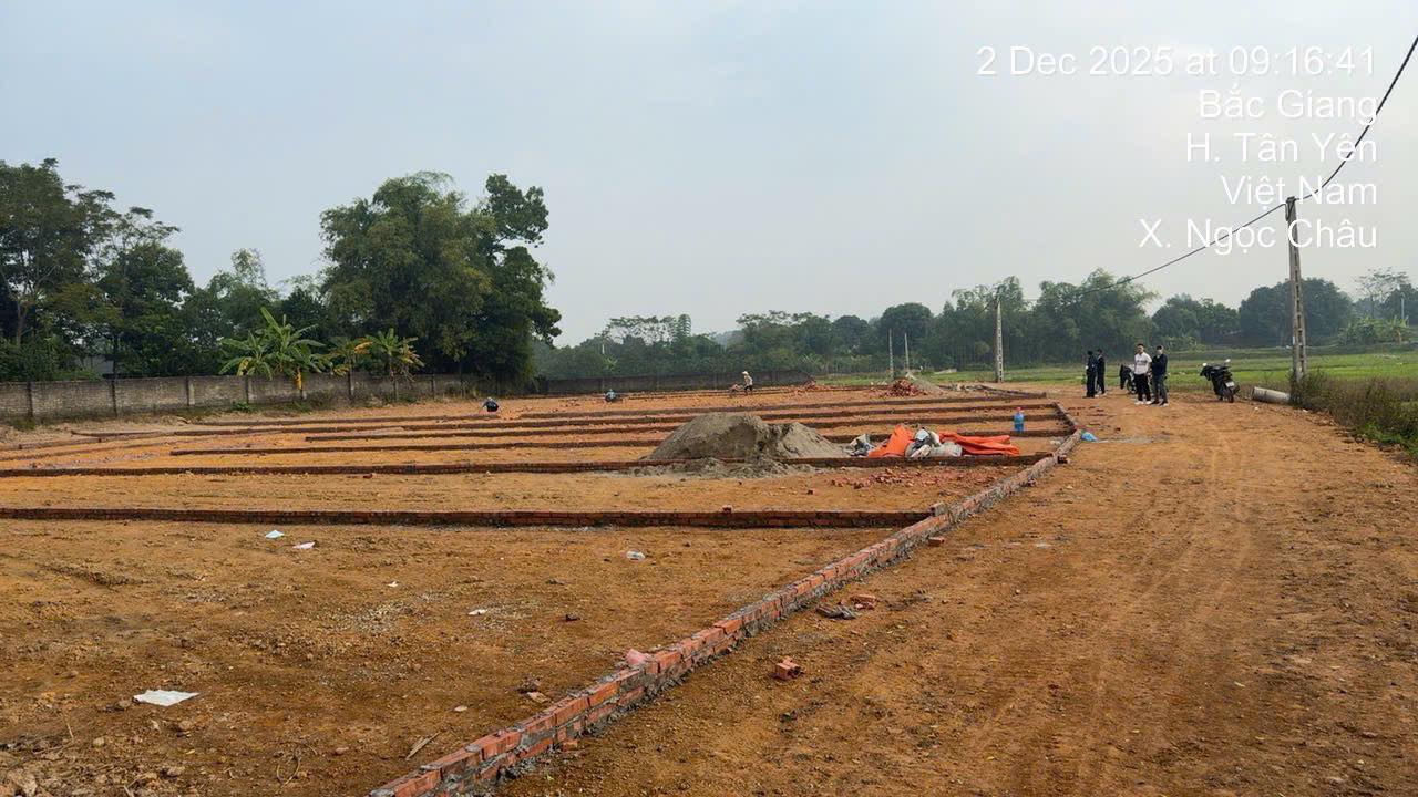 Đất nền Ngọc Châu, Tân Yên 120m² giá chỉ 5xx triệu - Cơ hội đầu tư hấp dẫn!