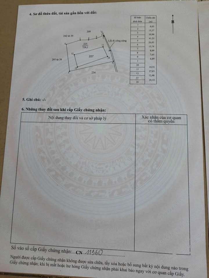Đất vườn và đất thổ cư 1052m² tại Phước Tuy, Cần Đước - Giá chỉ 1.3 tỷ!