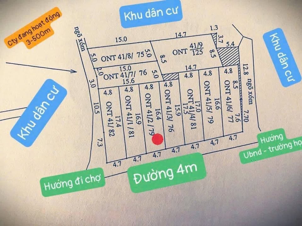 Đất nền Vạn Phúc, Ninh Giang 76m² giá chỉ từ 500 triệu - Đầu tư sinh lời tuyệt vời!