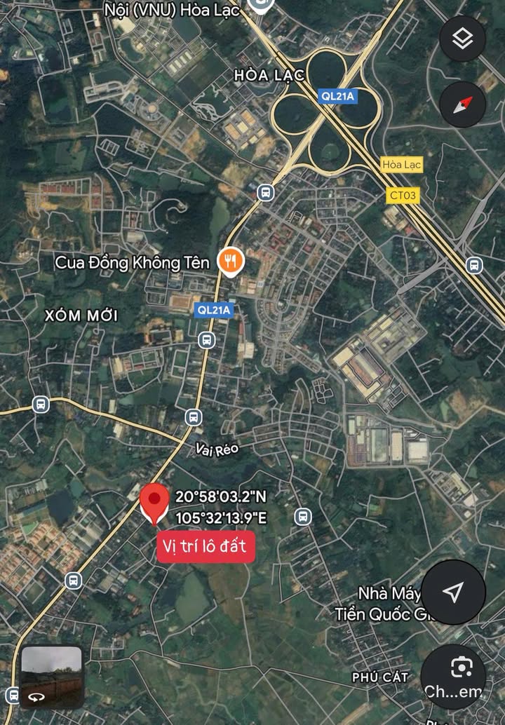 Đất nền thôn 7, xã Phú Cát, Quốc Oai 100m² giá 4 tỷ - Sổ đỏ chính chủ thuận tiện đầu tư!