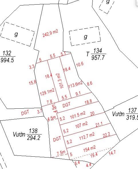 Đất nền thổ cư 360m² tại Lạng Giang - Cơ hội đầu tư tuyệt vời!