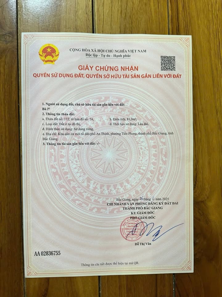 Đất nền phố An Thịnh Bắc Giang 81m² giá 4.2 tỷ - Đầu tư sinh lời ngay!