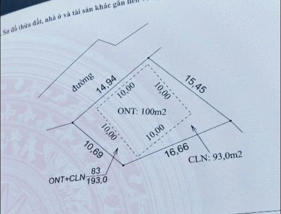 Đất nền Tiến Thắng Yên Thế 193m² giá 400 triệu - Cơ hội đầu tư vàng!