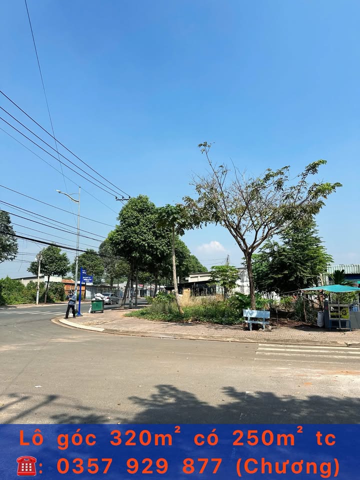 Đất nền Hương Lộ 2 Bà Rịa 320m² giá 5.6 tỷ - Lô góc 2 mặt tiền đẹp!