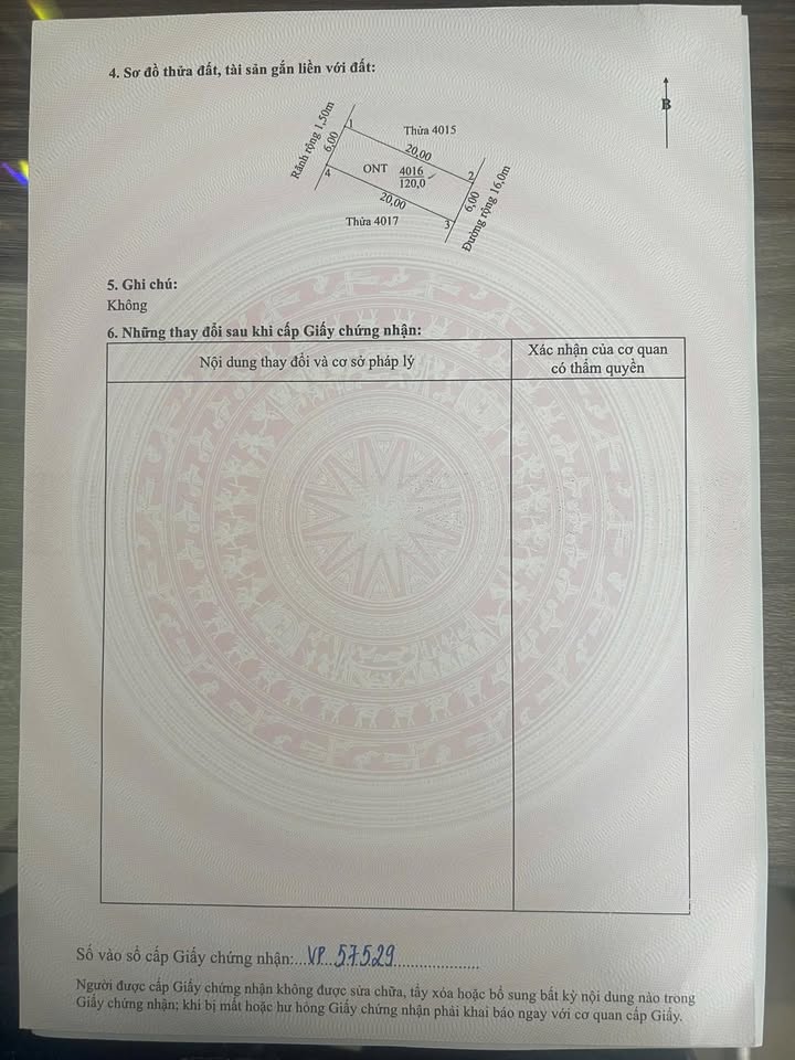 Đất Gia Vượng Ninh Bình 120m² giá 1.8 tỷ - Cơ hội đầu tư hấp dẫn!