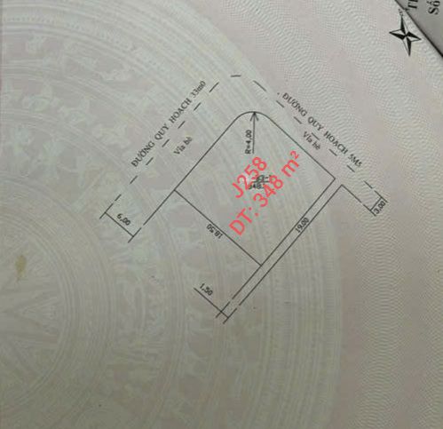 Đất nền lô góc 2 mặt tiền Khu J258, Liên Chiểu, Đà Nẵng - Diện tích 348m², giá thỏa thuận