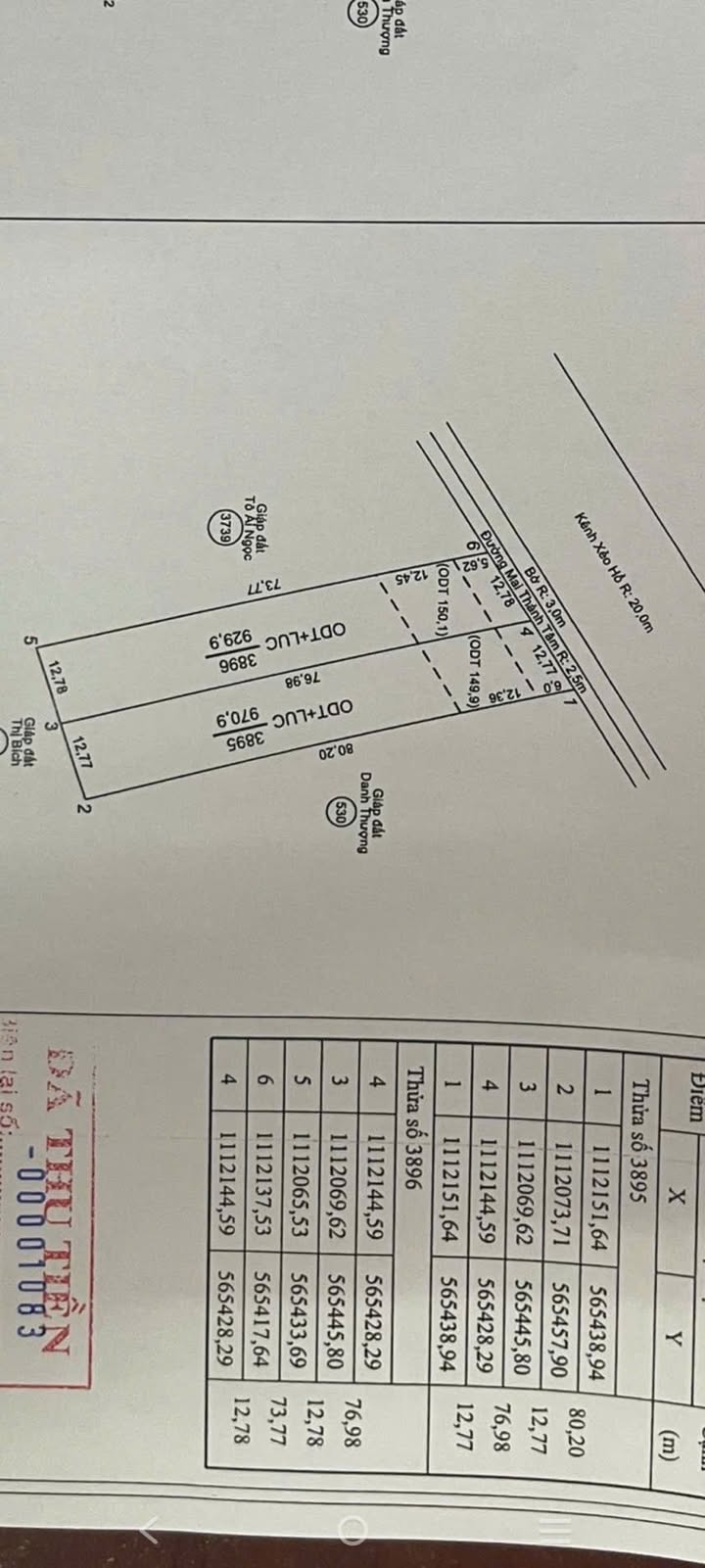 Đất nền liền kề mặt tiền Mai Thành Tâm, Vĩnh Thông, Rạch Giá - Chỉ 1.45 tỷ!